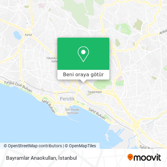 Bayramlar Anaokulları harita