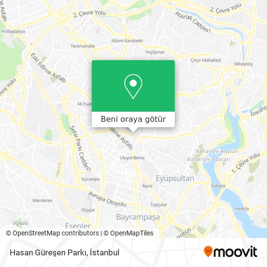 Hasan Güreşen Parkı harita