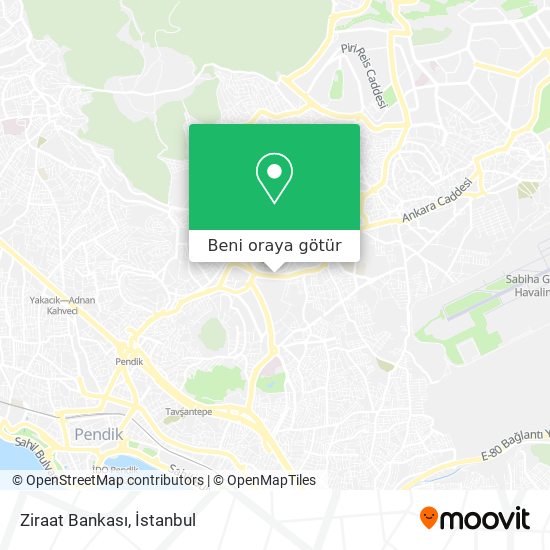 Ziraat Bankası harita