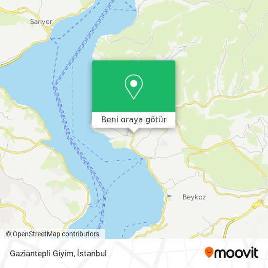 Gaziantepli Giyim harita