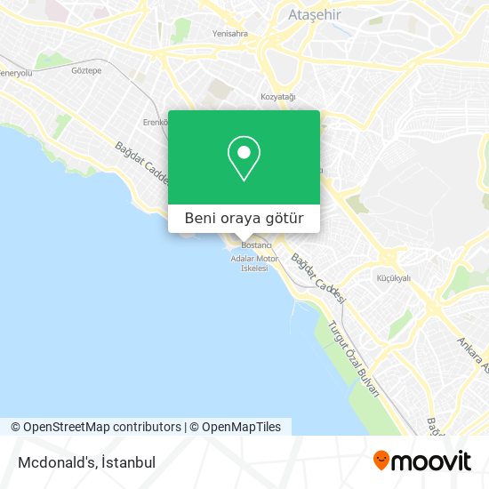 Mcdonald's harita