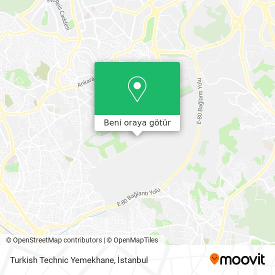 Turkish Technic Yemekhane harita