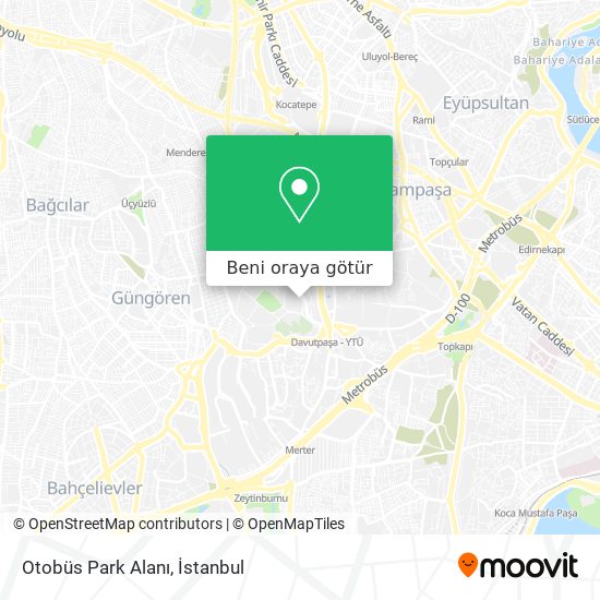 Otobüs Park Alanı harita