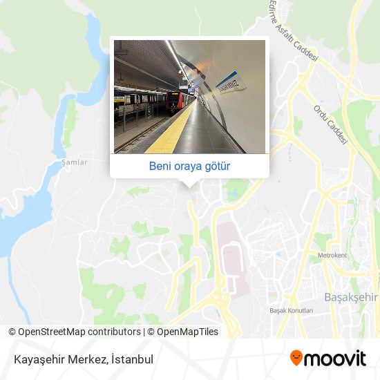 Kayaşehir Merkez harita