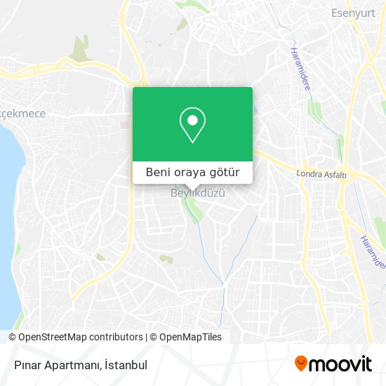 Pınar Apartmanı harita
