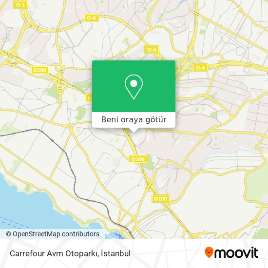 Carrefour Avm Otoparkı harita