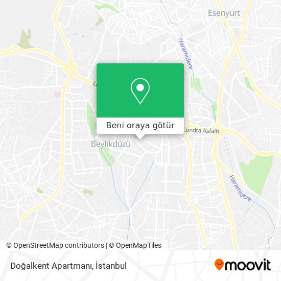 Doğalkent Apartmanı harita