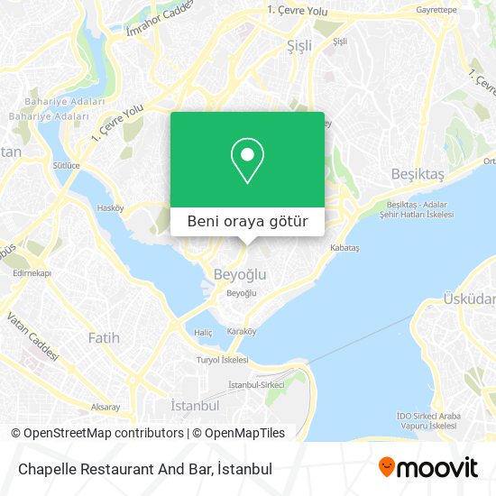 Chapelle Restaurant And Bar harita