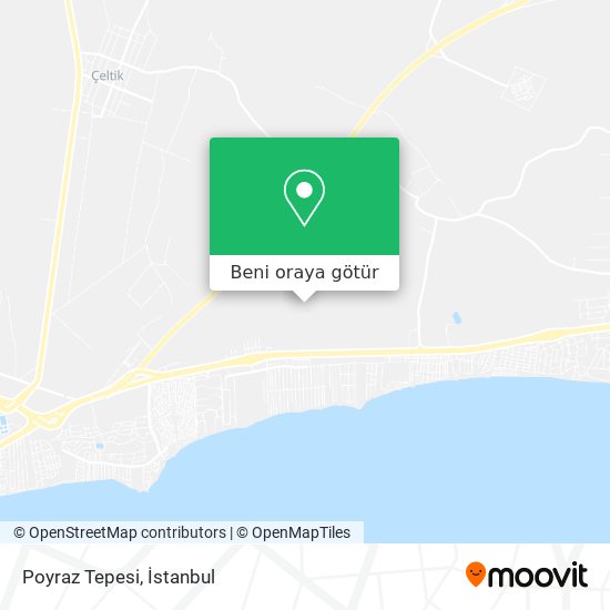 Poyraz Tepesi harita
