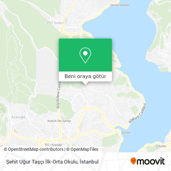 Şehit Uğur Taşçı İlk-Orta Okulu harita