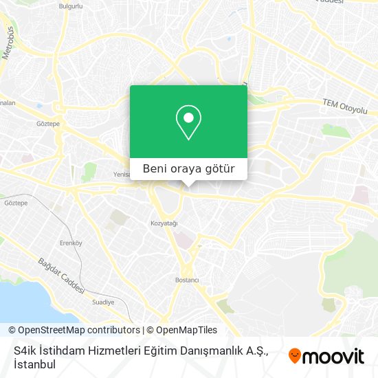 S4ik İstihdam Hizmetleri Eğitim Danışmanlık A.Ş. harita