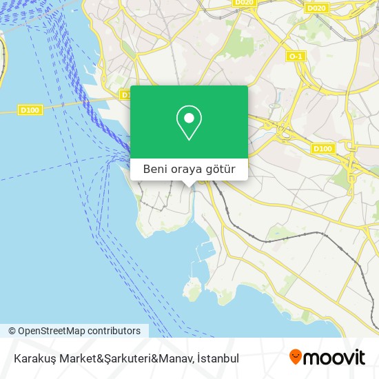 Karakuş Market&Şarkuteri&Manav harita