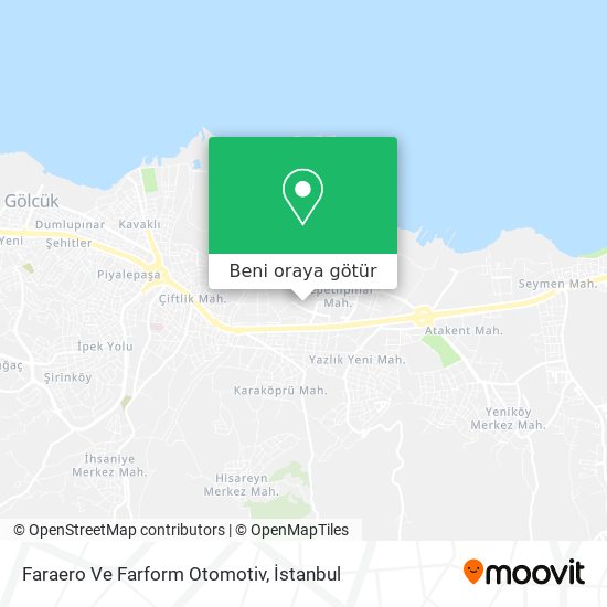 Faraero Ve Farform Otomotiv harita