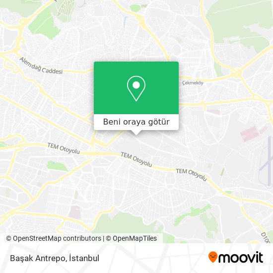 Başak Antrepo harita