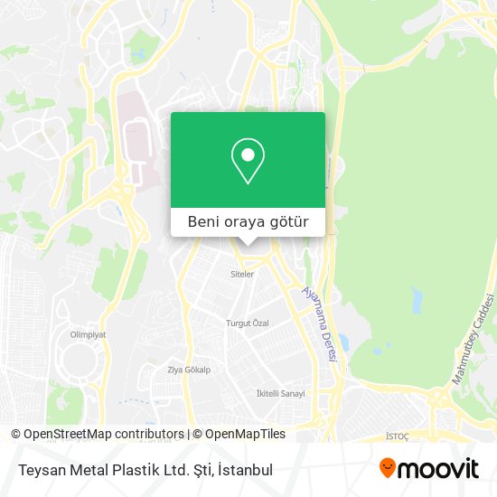 Teysan Metal Plasti̇k Ltd. Şti̇ harita