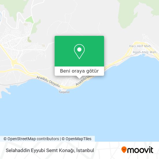 Selahaddin Eyyubi Semt Konağı harita