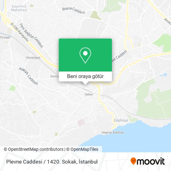 Plevne Caddesi / 1420. Sokak harita