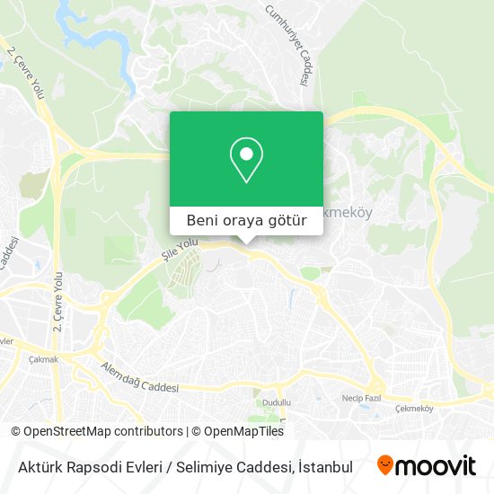 Aktürk Rapsodi Evleri / Selimiye Caddesi harita