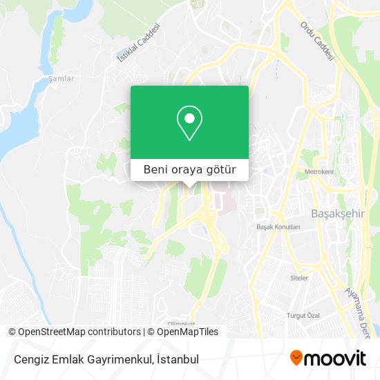 Cengiz Emlak Gayrimenkul harita