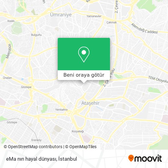 eMa nın hayal dünyası harita