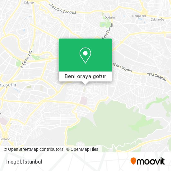 İnegöl harita