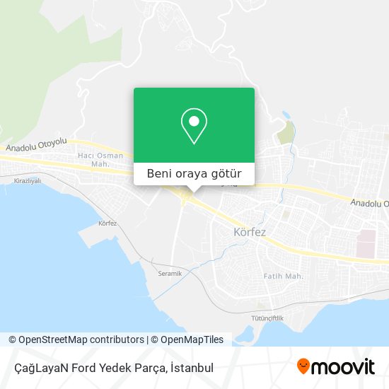 ÇağLayaN Ford Yedek Parça harita
