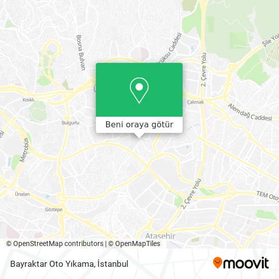 Bayraktar Oto Yıkama harita