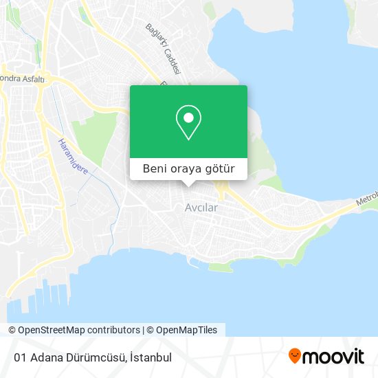 01 Adana Dürümcüsü harita