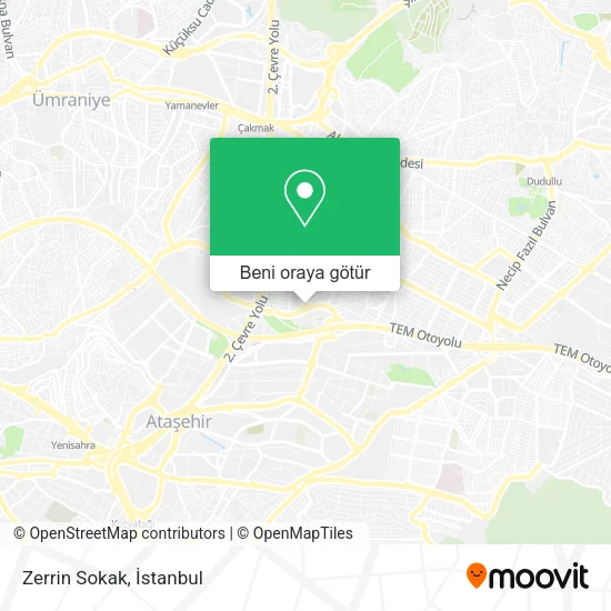 Zerrin Sokak harita