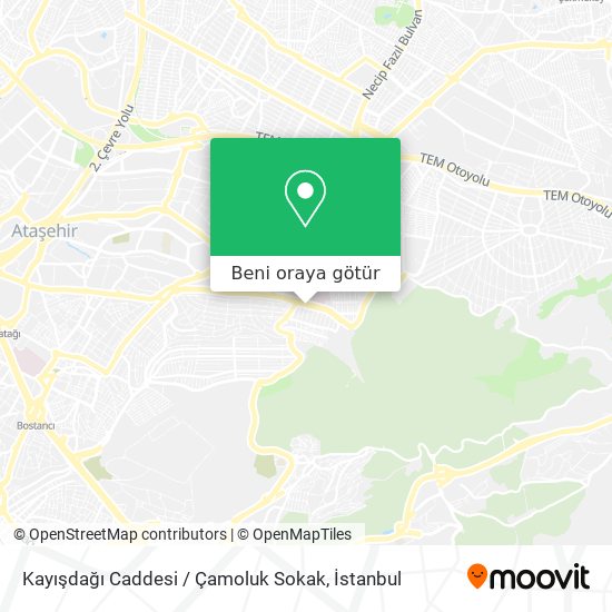Kayışdağı Caddesi / Çamoluk Sokak harita