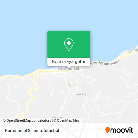 Karamursel Sinema harita