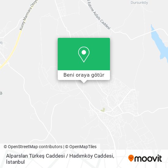 Alparslan Türkeş Caddesi / Hadımköy Caddesi harita