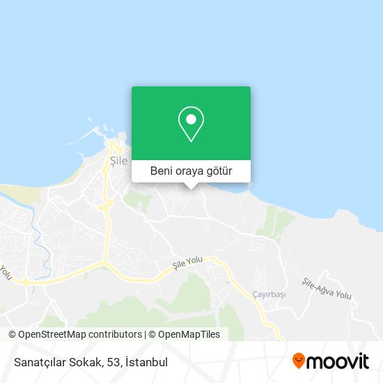 Sanatçılar Sokak, 53 harita