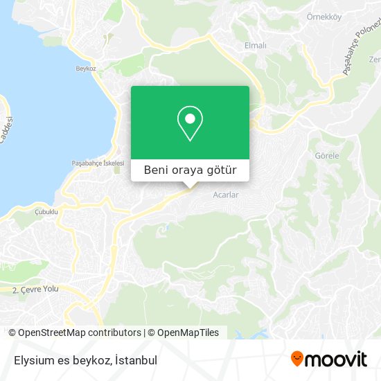 Elysium es beykoz harita