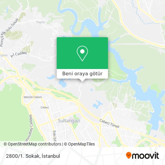 2800/1. Sokak harita
