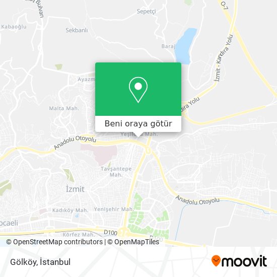 Gölköy harita