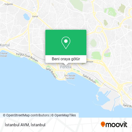 İstanbul AVM harita