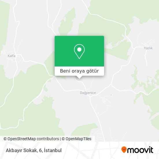Akbayır Sokak, 6 harita