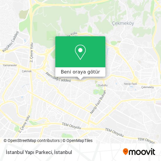 İstanbul Yapı Parkeci harita