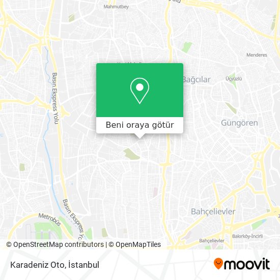 Karadeniz Oto harita