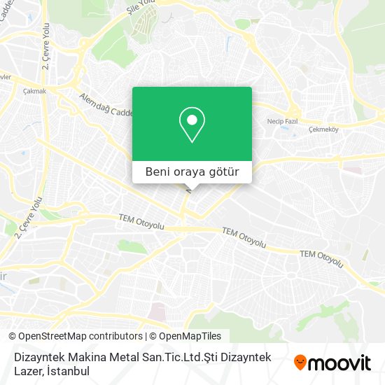 Dizayntek Makina Metal San.Tic.Ltd.Şti Dizayntek Lazer harita