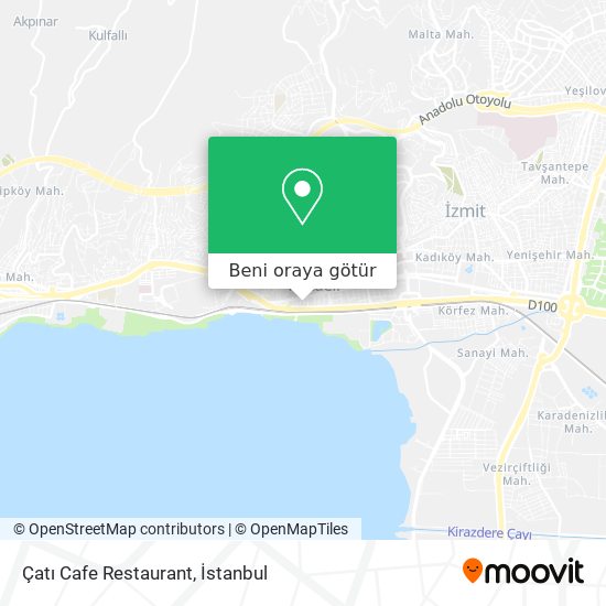 Çatı Cafe Restaurant harita
