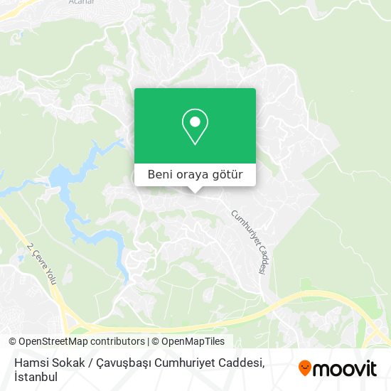 Hamsi Sokak / Çavuşbaşı Cumhuriyet Caddesi harita