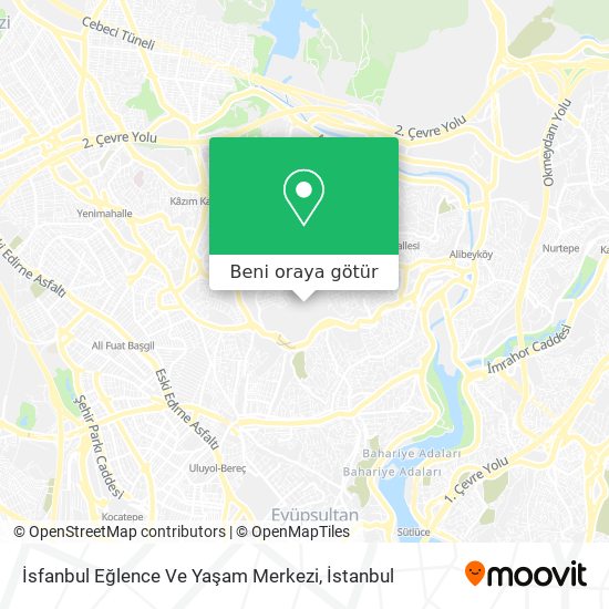 İsfanbul Eğlence Ve Yaşam Merkezi harita