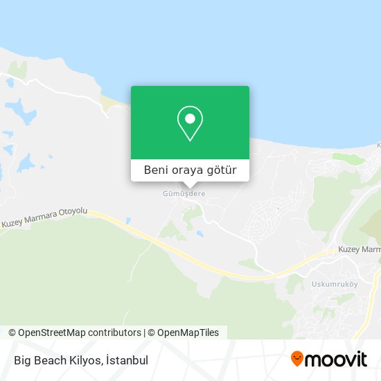 Big Beach Kilyos harita