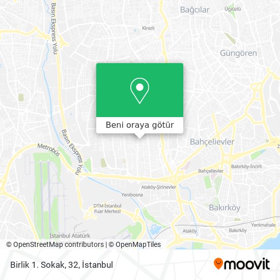 Birlik 1. Sokak, 32 harita