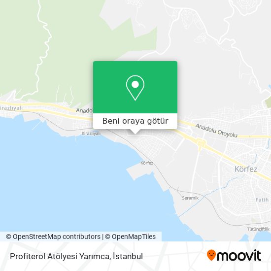 Profiterol Atölyesi Yarımca harita