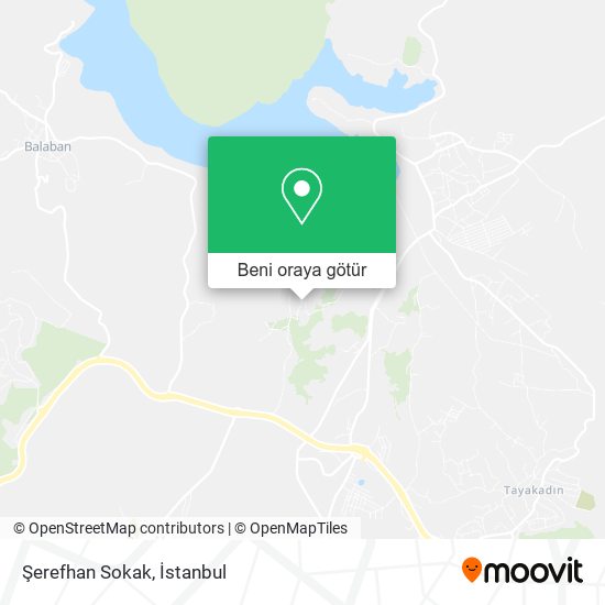 Şerefhan Sokak harita