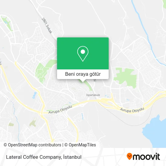 Lateral Coffee Company harita