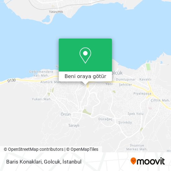 Baris Konaklari, Golcuk harita